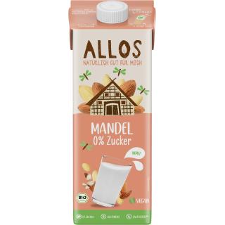 Allos Mandel Drink naturell, 1 ltr Packung