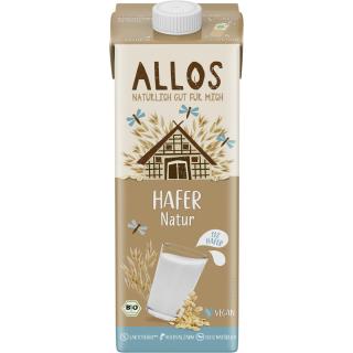 Allos Hafer Drink naturell, 1 ltr Packung