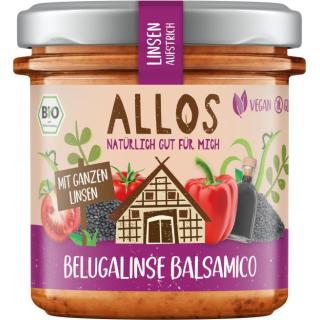 Allos Linsen-Aufstrich Belugalinse Balsamico, 140
