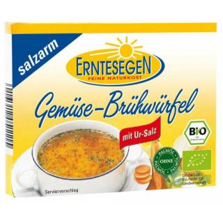 Erntesegen Gemüse Brühwürfel, salzarm, à 11 gr für