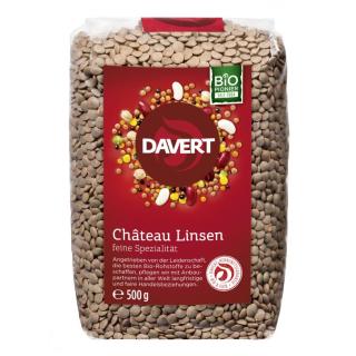 Davert Linsen Château, 500 gr Packung