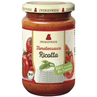 Zwergenwiese Tomatensauce Ricotta, 340 ml Glas
