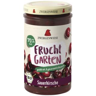 Zwergenwiese FruchtGarten Sauerkirsche, 225 gr Gla