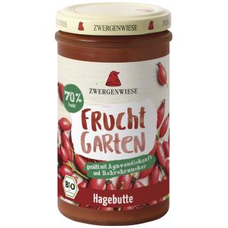 Zwergenwiese FruchtGarten Hagebutte, 225 gr Glas -