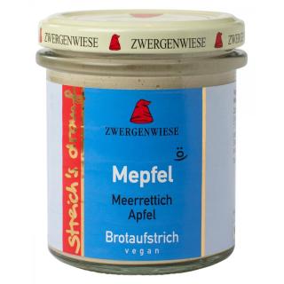 Zwergenwiese streich`s drauf Mepfel, 160 gr Glas -