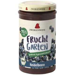 Zwergenwiese FruchtGarten Heidelbeere, 225 gr Glas