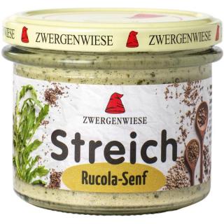 Zwergenwiese Rucola-Senf Streich, 180 gr Glas