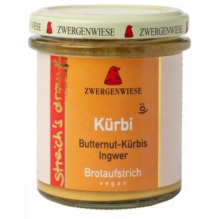 Zwergenwiese streich´s drauf Kürbi, 160 gr Glas -