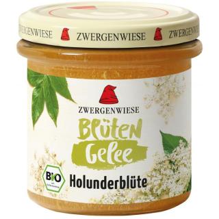 Zwergenwiese BlütenGelee Holunderblüte, 160 g Glas