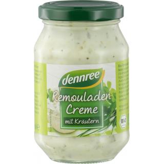 dennree Remouladencreme ohne Ei mit Kräutern, 250