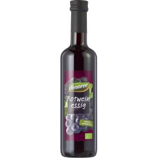 dennree Rotweinessig, 500 ml Flasche