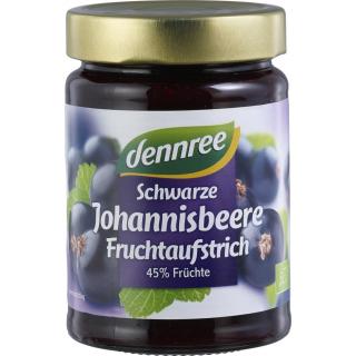dennree Fruchtaufstrich Schwarze Johannisbeere, 34