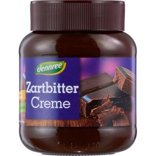 dennree Zartbitter Creme, 400 gr Glas -30% Kakaoan