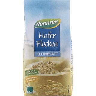 dennree Haferflocken Kleinblatt, 500 gr Packung