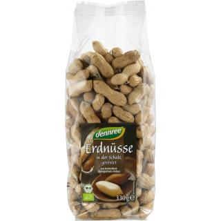 dennree Erdnüsse, mit Schale, geröstet, Ägypten, 3