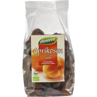 dennree Aprikosen, ganze Frucht, süß, entsteint, T