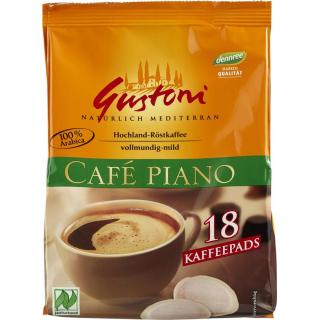 Gustoni Café Piano Kaffee-Pads aus Mexico und Peru