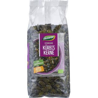 dennree Kürbiskerne, 500 gr Packung