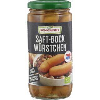 Königshofer Saftbockwürstchen in zarter Eigenhaut,