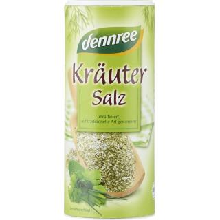 dennree Kräutersalz, unjodiert, 160 gr Dose