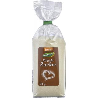 dennree Rohrohrzucker demeter, 500 gr Packung