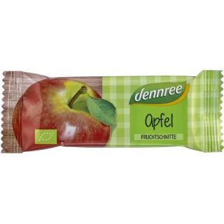 dennree Fruchtschnitte Apfel, 40 gr Stück