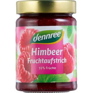 dennree Fruchtaufstrich Himbeere, 340 gr Glas - 55