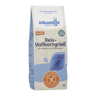 Spielberger Glutenfreier Reisgrieß, demeter, 500 g