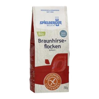 Spielberger Glutenfreie Braunhirseflocken, 250 gr