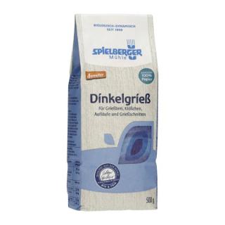 Spielberger Dinkelgrieß, 500 gr Packung