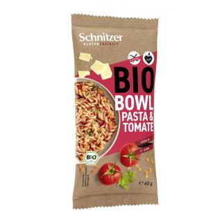 Schnitzer Bio Bowl Pasta & Tomate, 60 g Packung
