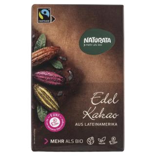 Naturata Edelkakao, schwach entölt, 125 gr Packung