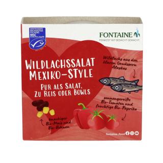 Fontaine Wildlachs-Salat Mexiko, 200 gr Dose (130