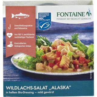 Fontaine Wildlachs-Salat Alaska, 200 gr Dose (130