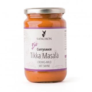 Sanchon Currysauce Tikka Masala, 340 gr Glas