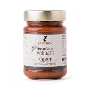 Sanchon Antipasti Kapern Brotaufstrich, 190 gr Gla