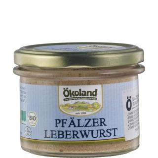Ökoland Pfälzer Leberwurst - Gourmet-Qualität, 160
