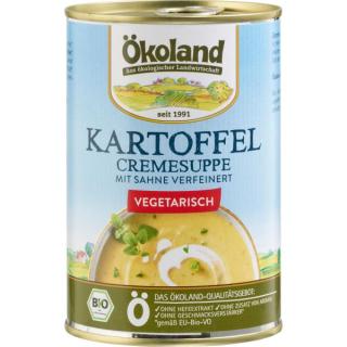 Ökoland Kartoffel-Creme Suppe, 400 gr Dose