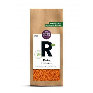 Antersdorfer Mühle Rote Linsen, 500 gr Packung