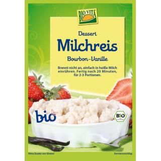 Bio Vita Milchreis Bourbon-Vanille, 115 gr Beutel