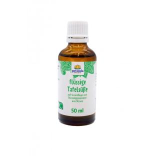 Govinda Stevia Flüssige Tafelsüße, 50 ml Flasche