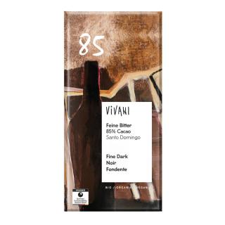 Vivani Feine Bitter 85%, 100 gr Stück
