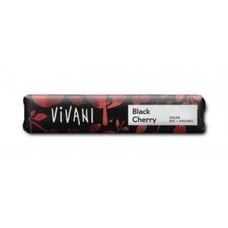 Vivani Black Cherry Schokoriegel, 35 gr Stück