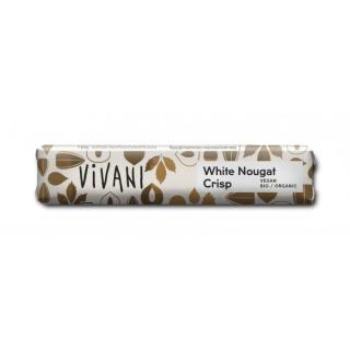 Vivani White Nougat Crisp Schokoriegel mit Reisdri