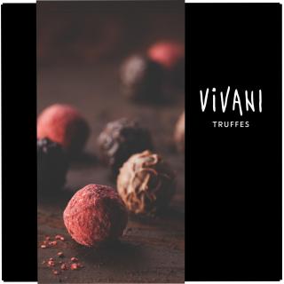 Vivani Truffes - Pralinen-Mischung, 3 Sorten, 100