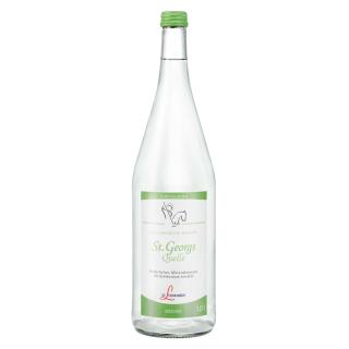 St. Leonhards St. Georgsquelle medium, 1 ltr Flasc