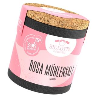 BioLotta Rosa Salz Steinsalz, grob, 110 gr Dose