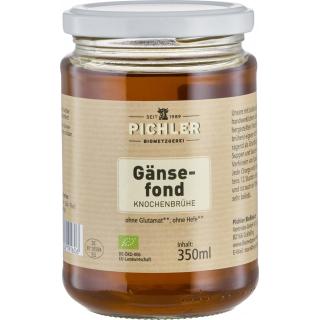 Pichler Biometzgerei Gänsefond, 350 ml Glas