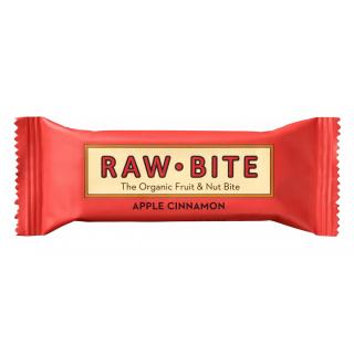 RAW BITE Fruchtriegel Apple Cinnamon, 50 gr Stück
