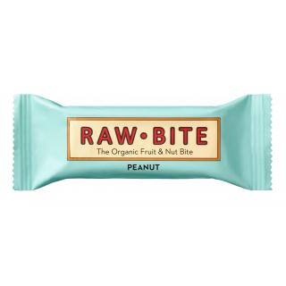 RAW BITE Fruchtriegel Peanut, 50 gr Stück